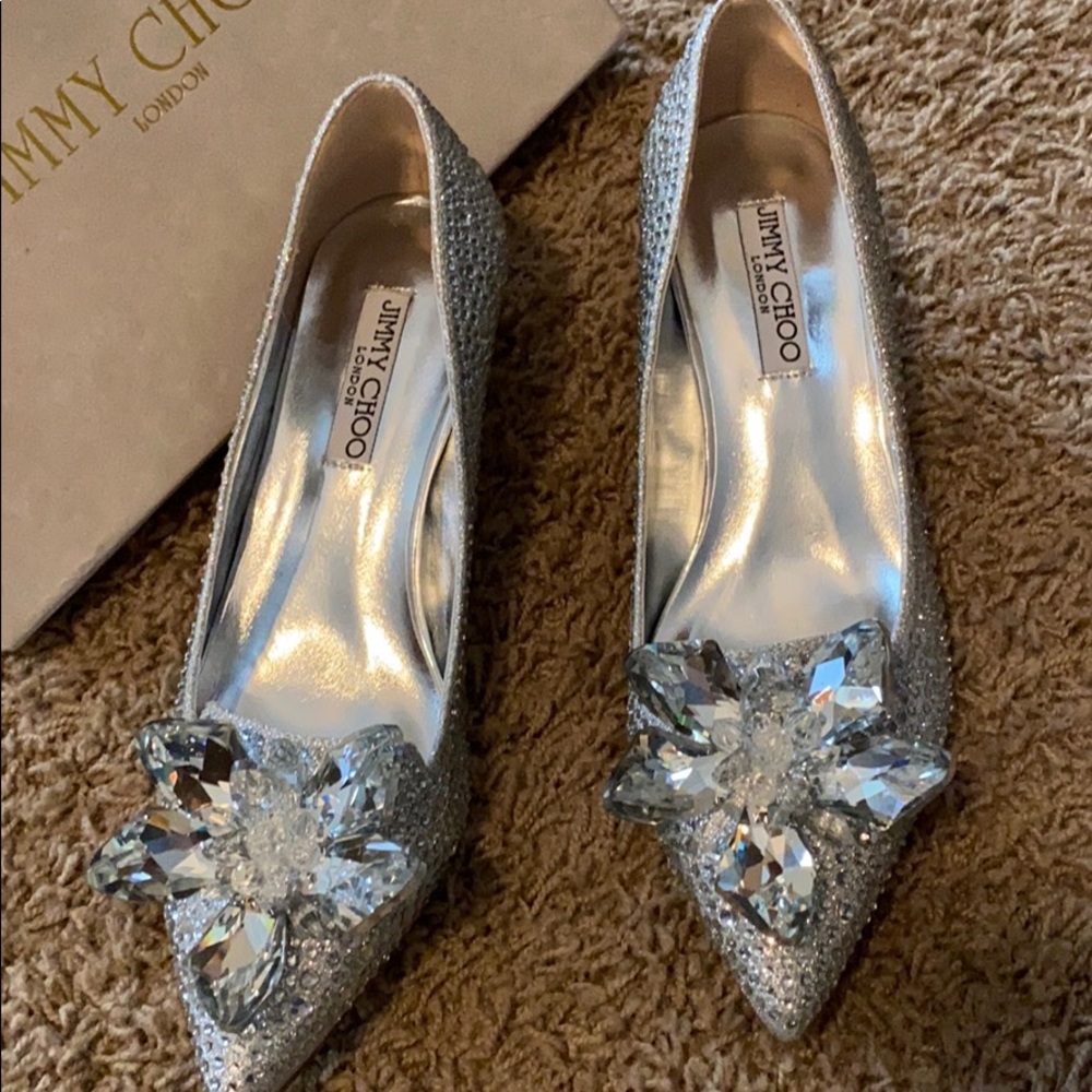 Jimmy Choo Cinderella Slipper Heels (Replicas!) - Picture 3 of 7
